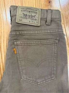 1996 VINTAGE LEVI'S USA 517 orange tab